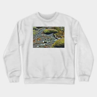 River Dart at Dartmeet Dartmoor. Crewneck Sweatshirt